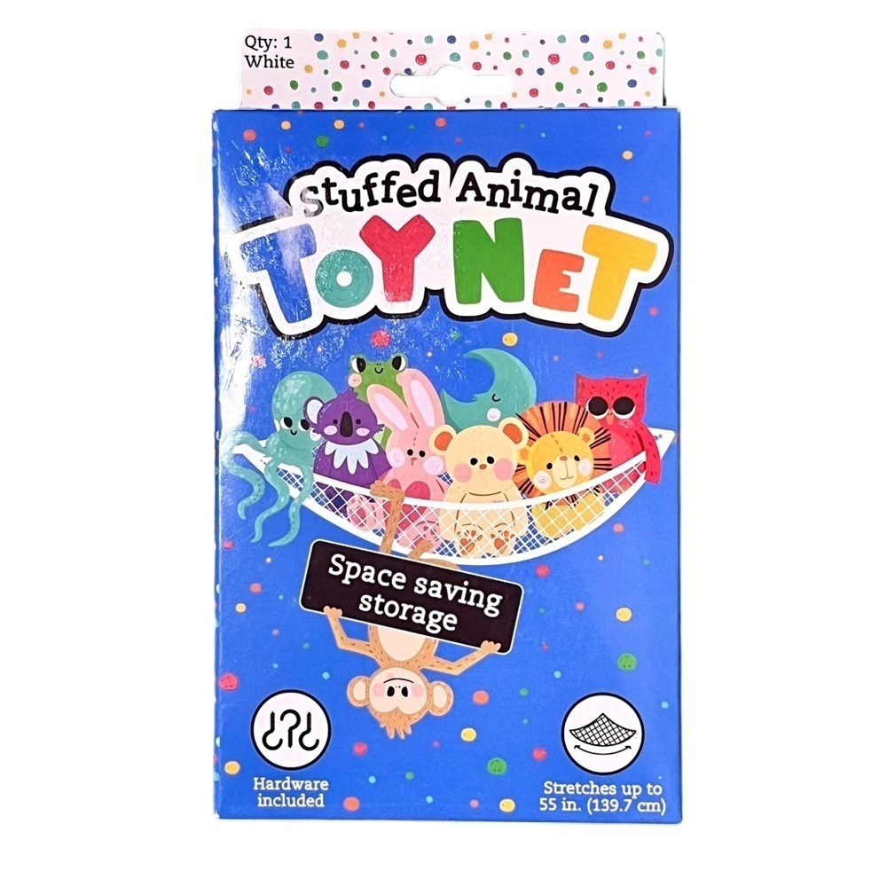 Stuffed Animal Toy Net New in Box White